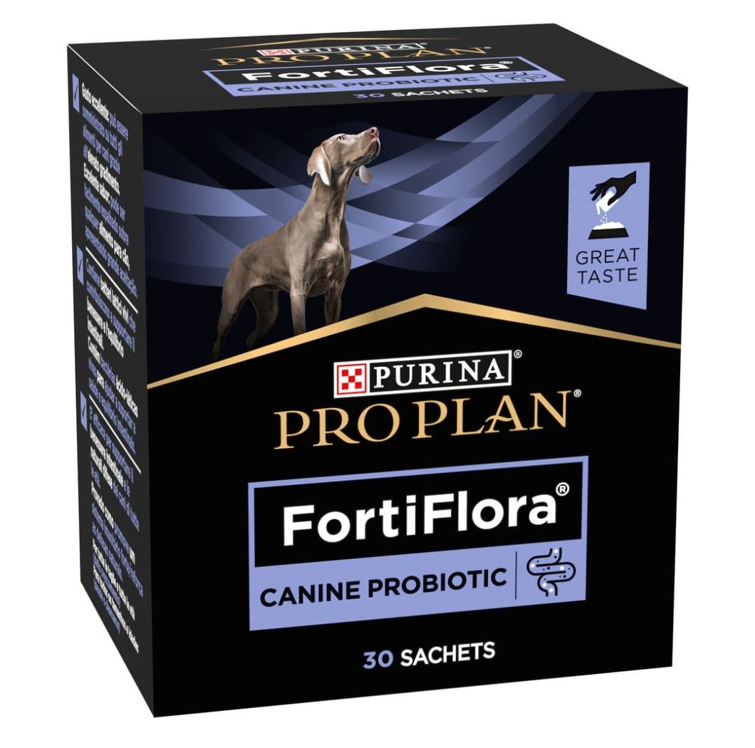 FortiFlora Cao 30 Saquetas | Suplementos Cão | A Loja dos Animais 